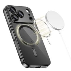 Tech-Protect MagFlex MagSafe Case for iPhone 17 Pro - Clear Black-thumb-1