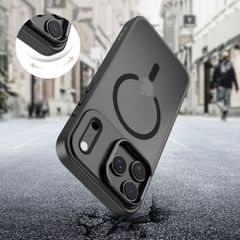 Tech-Protect MagStand MagSafe Case for iPhone 17 Pro Max - Matte Black-thumb-4