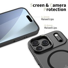 Tech-Protect MagStand MagSafe Case for iPhone 17 Pro Max - Matte Black-thumb-2