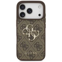 Guess 4G Big Logo Case for iPhone 17 Pro - Brown-thumb-2