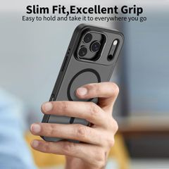 Tech-Protect MagStand MagSafe case for iPhone 17 Pro - matte black-thumb-3