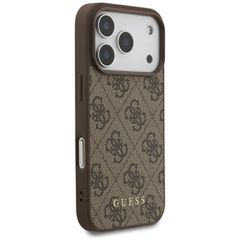 Guess 4G Classic Case for iPhone 17 Pro - Brown-thumb-3