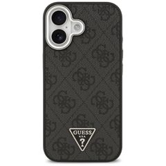 Guess 4G Triangle Logo MagSafe case for iPhone 17 - black-thumb-2