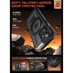 Supcase UB Grip Mag MagSafe Case for iPhone 17 - Black-thumb-2