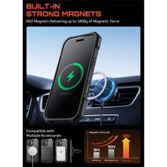 Supcase UB Grip Mag MagSafe Case for iPhone 17 - Black-thumb-4