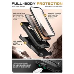 Supcase UB Pro Case for iPhone 17 Pro - Black-thumb-2