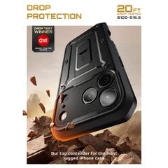 Supcase UB Pro Case for iPhone 17 Pro - Black-thumb-1