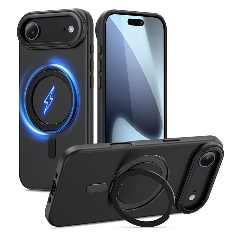 Tech-Protect MagRing MagSafe case for iPhone 17 Air - black