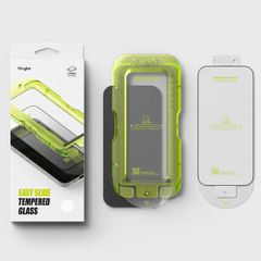 Ringke Easy Slide 2-pack tempered glass for iPhone 17 - black-thumb-4