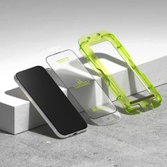 Ringke Easy Slide 2-pack tempered glass for iPhone 17 - black-thumb-2