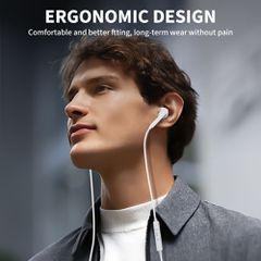 Tech-Protect Ultraboost Core G2 Mini Jack Headphones - White-thumb-4
