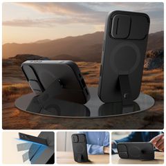 Tech-Protect Kevlar Aura MagSafe Case for iPhone 17 - Black-thumb-3