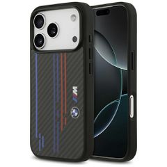 BMW M Kevlar Lines & Logo MagSafe Case for iPhone 17 Pro - Black