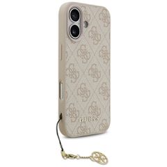 Guess 4G Charms Collection MagSafe Case for iPhone 17 - Pink