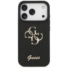 Guess Fixed Glitter Big 4G case for iPhone 17 Pro - black-thumb-2