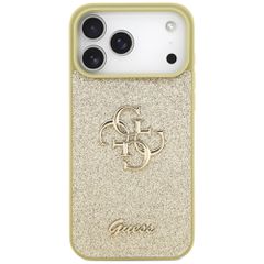 Guess Fixed Glitter Big 4G case for iPhone 17 Pro Max - gold-thumb-2