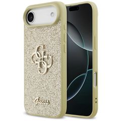 Guess Fixed Glitter Big 4G case for iPhone Air - gold-thumb-0