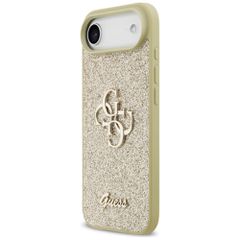 Guess Fixed Glitter Big 4G case for iPhone Air - gold-thumb-1