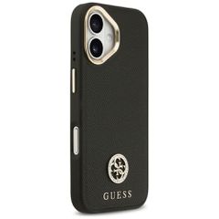 Guess Grained Strass Logo MagSafe case for iPhone 17 - black-thumb-3
