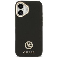 Guess Grained Strass Logo MagSafe case for iPhone 17 - black-thumb-2