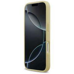 Guess Rhinestone Triangle Logo iPhone 17 Pro Case - Gold-thumb-4