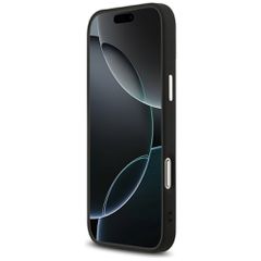 Guess Grained Triangle Logo MagSafe case for iPhone 17 Pro Max - black-thumb-4