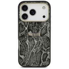 Guess Python Pattern MagSafe Case for iPhone 17 Pro - Black-thumb-2