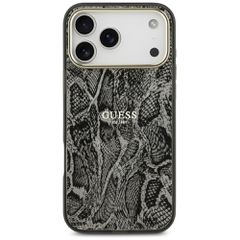 Guess Python Pattern MagSafe Case for iPhone 17 Pro Max - Black-thumb-2
