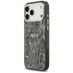 Guess Python Pattern MagSafe Case for iPhone 17 Pro Max - Black-thumb-1