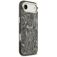 Guess Python Pattern MagSafe Case for iPhone Air - Black-thumb-3