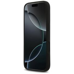 Guess Silicone Big 4G Script Case for iPhone 17 Pro - Black-thumb-4