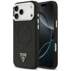 Guess Triangle Logo MagSafe Case for iPhone 17 Pro Max - Black