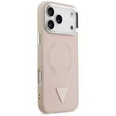 Guess Triangle Logo MagSafe case for iPhone 17 Pro - pink-thumb-3