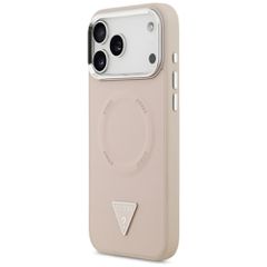 Guess Triangle Logo MagSafe case for iPhone 17 Pro - pink-thumb-1