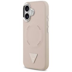 Guess Triangle Logo MagSafe case for iPhone 17 - pink-thumb-1
