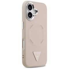 Guess Triangle Logo MagSafe case for iPhone 17 - pink-thumb-3