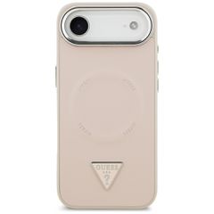 Guess Triangle Logo MagSafe Case for iPhone Air - Pink-thumb-2