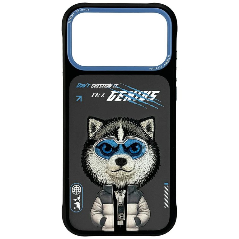 Nimmy Cool 2.0 Wolf Case for iPhone 17 Pro - Black