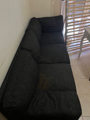 Γωνιακός τριθέσιος καναπές