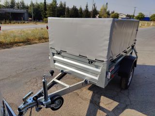 Τρέιλερ Αυτοκινήτου 2024 Τρέιλερ1,70 Μήκος 1,65Φαρδος