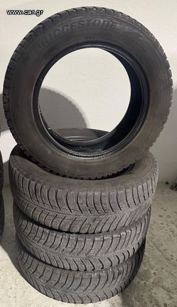 BRIDGESTONE ΧΕΙΜΕΡΙΝΑ ΕΛΑΣΤΙΚΑ 185/65/15 με ελάχιστα Χιλιόμετρα , DOT2017