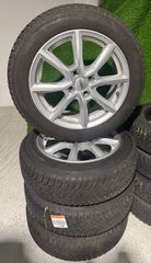 DEZENT ΖΑΝΤΟΛΑΣΤΙΧΑ ΑΛΟΥΜΙΝΙΟΥ 16’ ΚΑΡΕ 4Χ100 ΜΕ ΚΑΙΝΟΥΡΓΙΑ ΕΛΑΣΤΙΚΑ ΜΕ ΠΑΛΙΟ DOT (3122)