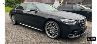 Mercedes-Benz S 450 2025 Και για Leasing Με ΦΠΑ Μπεζ Δερμα Panorama Bosganas