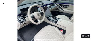 Mercedes-Benz S 450 2026 Και για Leasing Με ΦΠΑ Μπεζ Δερμα Panorama Bosganas-thumb-12