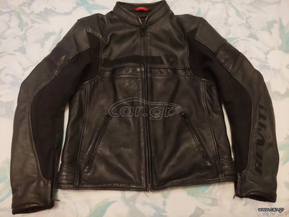 Μπουφάν Δερμάτινο  Revit mile black fjl131