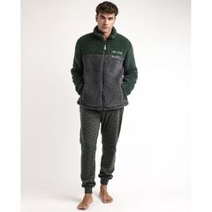 Admas Ανδρικη Fleece Ρόμπα Ζακέτα Με Φερμουάρ Division