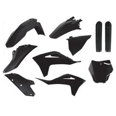 ΣΕΤ ΠΛΑΣΤΙΚΩΝ POLISPORT BLACK ΓΙΑ GAS-GAS MC/MCF ALL 21-23
