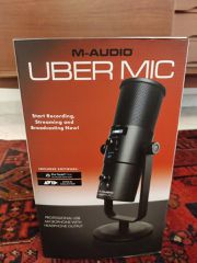 Πωλείται M-Audio Uber Mic, USB πυκνωτικό μικρόφωνο μεγάλου διαφράγματος