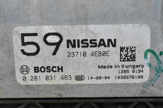 Εγκέφαλος Nissan Qashqai 1.6 DCI R9M 2008-2018 BOSCH 23710-4EB0E 0281031463 1039S76108-thumb-1
