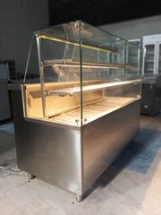 Βιτρίνα επιδαπέδια θερμαινόμενη τυροπιτιερα